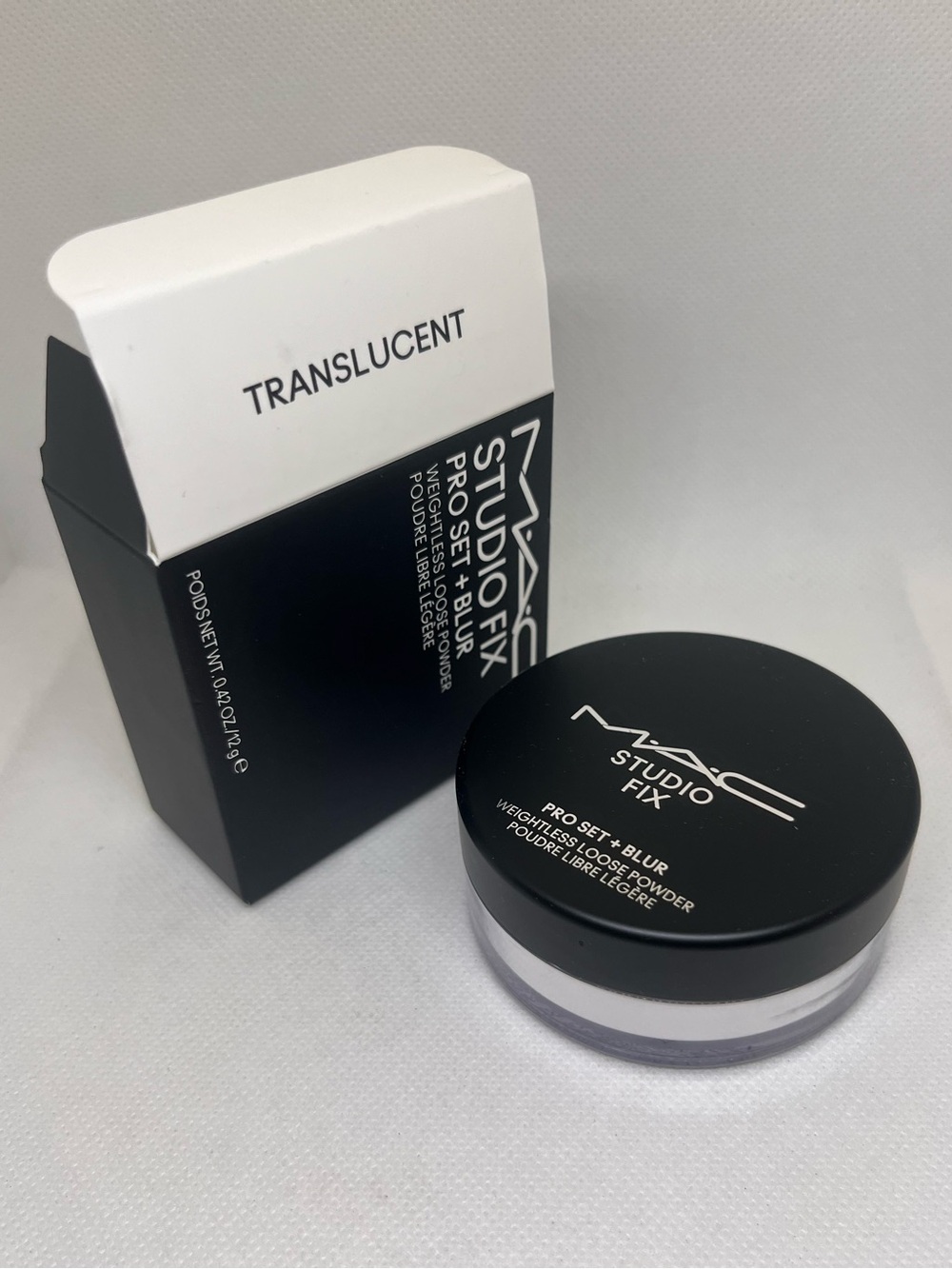 New MAC Studio Fix Pro Set+Blur Shade TRANSLUCENT Loose Powder New in box